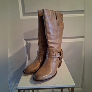 Western Boots by Wanted, Horseman Natural 7.5M